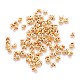 Brass Crimp Beads Covers KK-F824-036B-G-1