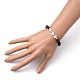 Stretch Beaded Bracelets BJEW-JB05403-05-4