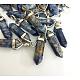 Natural Sodalite Pointed Pendants G-D415-04-2