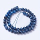 Natural Sodalite Beads Strands G-F568-210-8mm-2