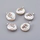 Natural Cultured Freshwater Pearl Pendants PEAR-F008-30P-F-1
