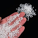 Bagliore nelle perle di semi di vetro trasparente luminoso scuro SEED-YWC0001-01H-5