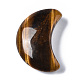Pierres précieuses mélangées naturelles et synthétiques en forme de lune pierres de palmier de poche en cristal de guérison G-T132-001M-1-3