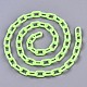 Cadenas de clips de acrílico opacas hechas a mano X-KY-S166-002H-2