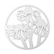 Anello con fiore in acciaio al carbonio taglio muore stencil DIY-R079-049-3