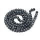 Chapelets de perles en verre X-DGLA-S115-6mm-YS20-2
