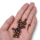 Perles de verre polies au feu tchèques GLAA-F100-D01-4