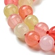 Fili di perle di agata yanyuan imitazione agata naturale G-Z041-A01-01-4