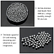 UNICRAFTALE about 1000pcs 2.5mm in diameter No Hole Round Spacer Beads 304 Stainless Steel Undrilled Beads Round Loose Beads for DIY Jewelry Making DIY STAS-UN0029-50-4