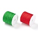 2 rotolo di filo di nylon verde e rosso NWIR-LS0001-02-2