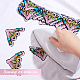 Ethnic Style Embroidery Polyester Ribbons OCOR-WH0060-48A-5