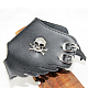 Right Side Punk Leather Skull Glove AJEW-O016-C01R-1