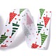 25 Yard bedrucktes Ripsband aus Polyester mit Weihnachtsmotiv OCOR-C004-02G-3