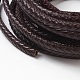 Плетеный кожаный шнур WL-F009-B01-5mm-2