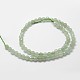 Chapelets de perles en aventurine vert naturel G-D840-29-6mm-3