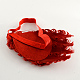 Niedlich elastischen Babystirnbänder gefärbt Feder Haarschmuck OHAR-Q002-03G-2