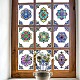 Статические наклейки на окна из пвх AJEW-WH0583-020-1