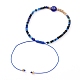 Nylon regolabile bracciali intrecciati cavo di perline BJEW-JB05792-03-3