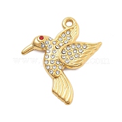 Подвески из нержавеющей стали 304 с кристаллами и стразами STAS-R155-066G