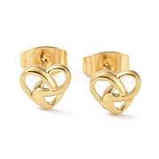 Серьги-гвоздики из нержавеющей стали 304 EJEW-Q788-08G