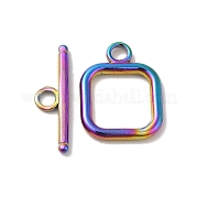 Ion Plating(IP) 304 Stainless Steel Toggle Clasps STAS-H212-27MC