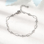 Браслеты из нержавеющей стали 304 BJEW-A044-03B-P