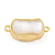 Прямоугольные латунные застежки-коробочки KK-P291-48G-02
