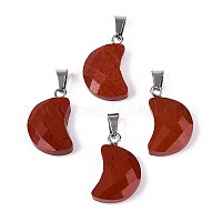 Природные красной яшмы подвески&nbsp;G-N349-02H-P