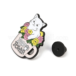 Разноцветные эмалированные значки «Сила лап»&nbsp;JEWB-L027-04EB-01