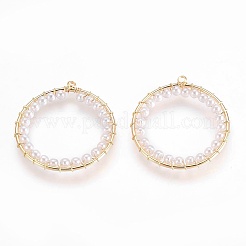 Латунные подвески&nbsp;LS-KK-F755-06G-NF