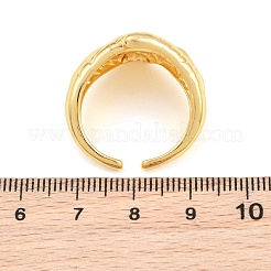 Anillos abiertos de puño de latón&nbsp;KK-CBA5A76-06G-03