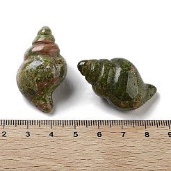 Natürliche geschnitzte Unakit-Figuren&nbsp;DJEW-L023-H15