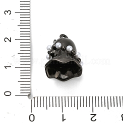 Подвески из латуни и эмали на Хэллоуин&nbsp;KK-F915-05B