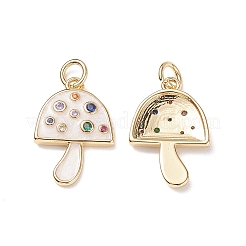 Латунные подвески из микро-паве X-KK-C100-09G