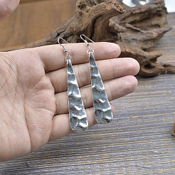 Серьги-гвоздики из цинкового сплава в форме капли&nbsp;FS-WG7782B-01