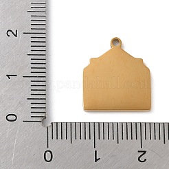 Эмалевые подвески из нержавеющей стали 304 с рождественской тематикой&nbsp;LS-STAS-K312-04M-G