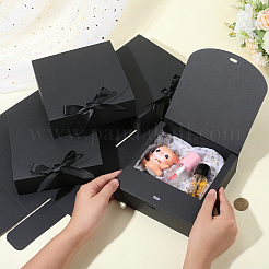 Складные бумажные подарочные коробки с лентой&nbsp;CON-WH20001-11B-02