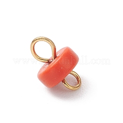 Подвески-коннекторы heishi из синтетической бирюзы&nbsp;PALLOY-JF04247-02