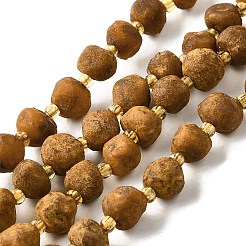 Нити бусин из необработанного натурального янтаря G-U023-D01