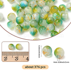 376шт кошачий глаз бусины&nbsp;CE-PA0001-01D