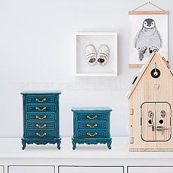 2 Stück 2 Arten Kunststoffschrank&nbsp;DIY-GO0002-36