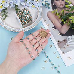 DIY-Sets zur Herstellung von Messing-Strassschmuck&nbsp;DIY-OC0014-15C