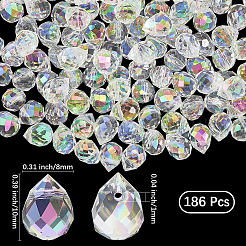 2 нить гальваника стеклянные бусины нити&nbsp;EGLA-PA0001-01C