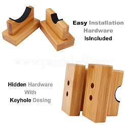 Espositore per mazza da baseball in legno&nbsp;ODIS-GA0001-02