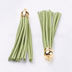 Faux Wildleder Quaste Anhänger Schmuck&nbsp;FIND-T003-A28