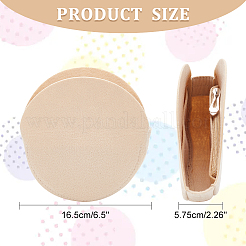 Вставки-органайзеры для кошельков из шерстяного фетра&nbsp;FIND-WH0147-27A-01