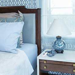 Фарфоровая банка для хранения в океанском стиле с крышкой AJEW-WH0348-180E