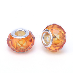 Стекло ручной работы европейского бисера&nbsp;GPDL25Y-44