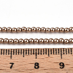 Выпечка из окрашенного перламутрового стекла жемчужные бусинки HY-N002-2mm-A06