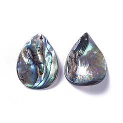 Подвески из натурального ушка / ракушки SSHEL-F303-07